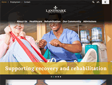 Tablet Screenshot of landmarkhammond.com